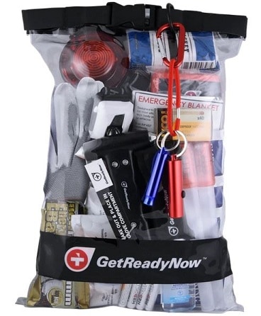 The GetReadyNow Deluxe Car Emergency Kit